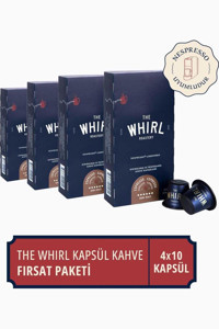 The Whirl Dark Espresso 4x10'lu Kapsül Kahve