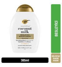 Ogx Coconut Milk Besleyici Hindistan Cevizi Sütü Normal Saçlar İçin Saç Kremi 385 ml