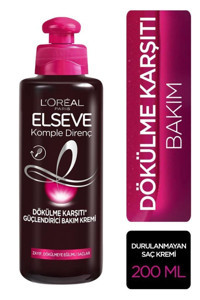 L'oréal Paris Elseve Komple Direnç Dökülme Karşıtı Güçlendirici Arginine Biotin Vitamin B5 Kadın Saç Kremi 200 ml