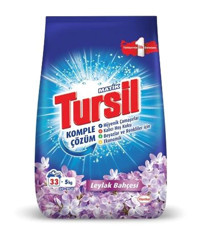 Tursil Leylak Bahçesi Renkliler ve Beyazlar İçin 198 Yıkama Toz Deterjan 6x5 kg