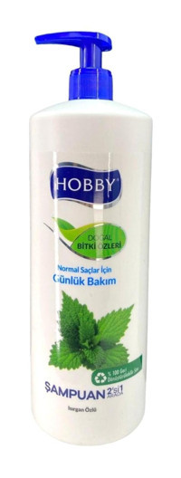 Hobby Besleyici Onarıcı Normal Saçlar İçin Isırgan Özlü Şampuan 1 lt