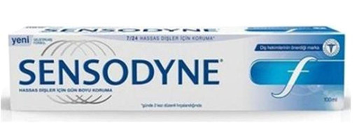 Sensodyne Flouride Naneli Florürlü Diş Macunu 24x100 ml