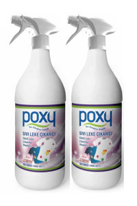 Poxy Mavi Su Sıvı Leke Çıkarıcı 2x1 lt