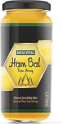 Aksu Vital Süzme Çam Balı 640 gr