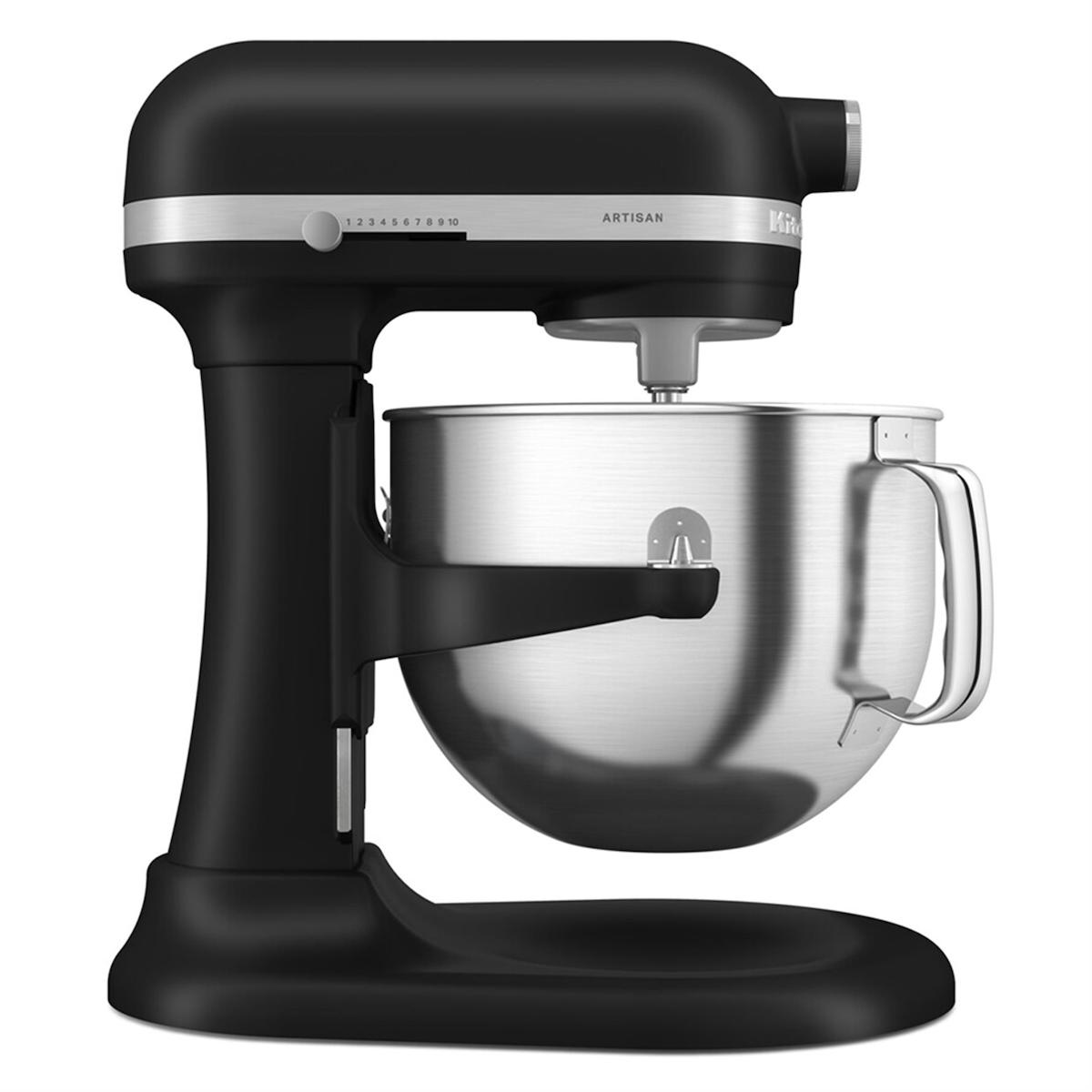 Kitchenaid 5KSM70SHX Paslanmaz Çelik 375 W 6.6 lt Standlı Hamur Yoğurma ve Mutfak Şefi Siyah