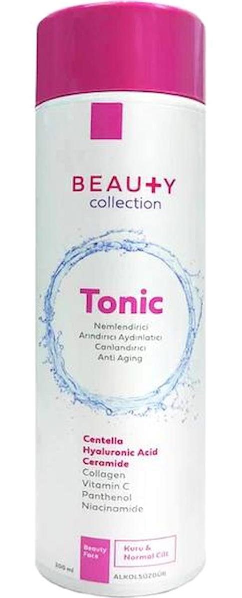 Beauty Collection Kuru Ciltler İçin Gözenek Sıkılaştırıcı Yüz Temizleyici Tonik 200 ml