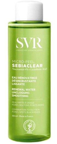 Svr Sebiaclear Micro-Peel Smoothing Renewal İçin Salisilik Asitli Likit Tonik 150 ml