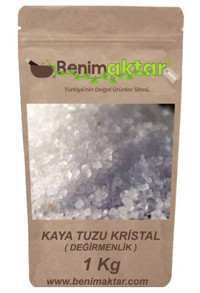 BenimAktar İyotlu Kristal Kaya Tuzu Paket 1 kg