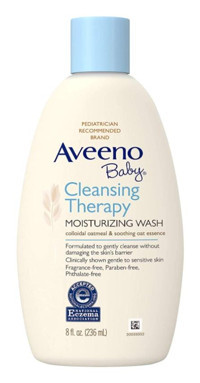 Aveeno Cleansing Therapy Hipoalerjenik Hassas Ciltler İçin Yulaf Özlü Bebek Şampuanı 236 ml