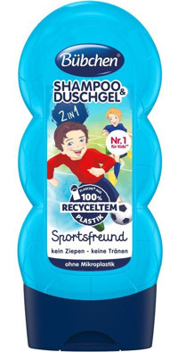 Bübchen Sport Hipoalerjenik Tüm Ciltler İçin Buğday Proteinli Bebek Şampuanı 230 ml