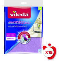 Vileda Actifibre 15x2'li Mikrofiber Temizlik Bezi