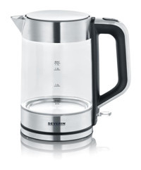 Severin WK3420 Cam 1.7 lt 2200 W Klasik Gümüş Kettle