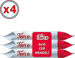 Baby Turco 15 Yaprak 12'li Paket Islak Mendil