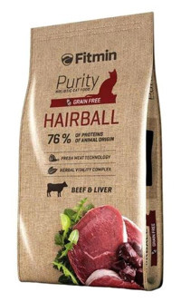 Fitmin Purity Hairball Sığır Etli Yetişkin Kuru Kedi Maması 10 kg