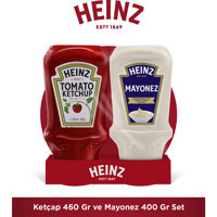 Heinz Acısız Ketçap 460 gr + Mayonez 400 gr