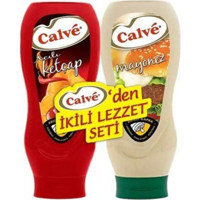 Calve Acılı Ketçap 400 gr + Mayonez 350 gr