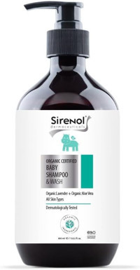 Sirenol Organik Bebek Şampuanı 400 ml