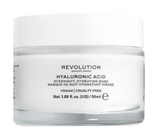 Revolution Skincare Hyaluronik Asit Nemlendiricili Krem Yüz Maskesi 50 ml