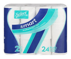 Select Smart 2 Katlı 24'lü Rulo Tuvalet Kağıdı