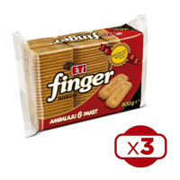 Eti Finger Sade Bisküvi 3x900 gr