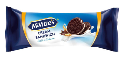 McVitie's Cream Sandwich Sütlü Kakaolu Bisküvi 90 gr