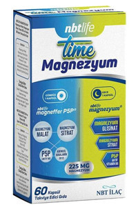 Nbt Life Time Magnezyum Yetişkin Vitamin 60 Adet Kapsül