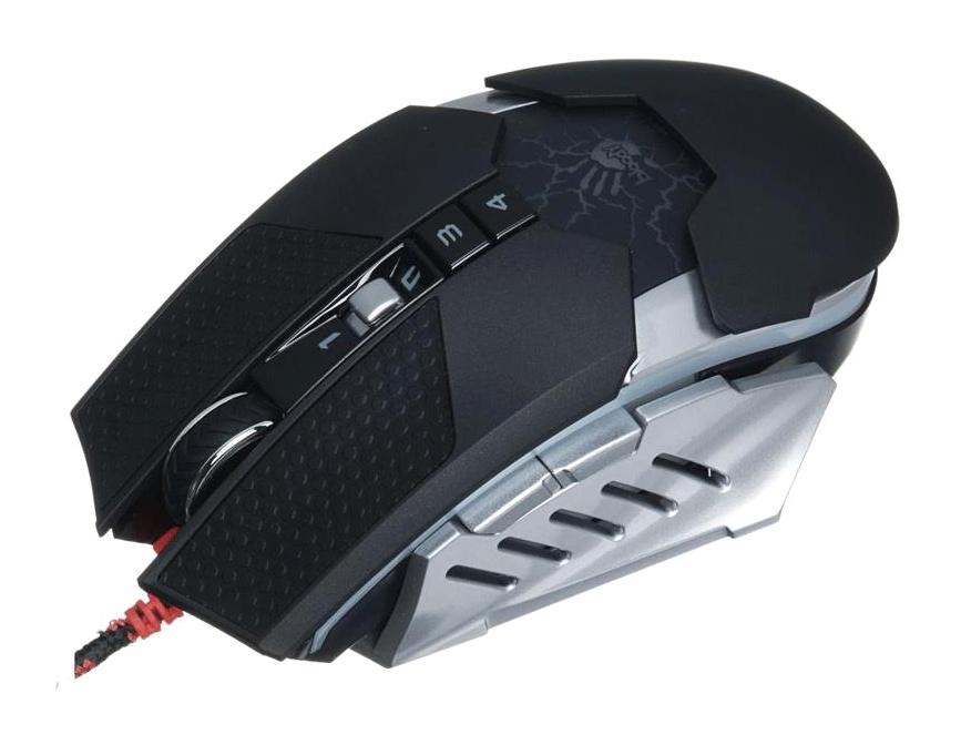 Bloody T50 RGB Ergonomik Makrolu Kablolu Siyah Optik Gaming Mouse