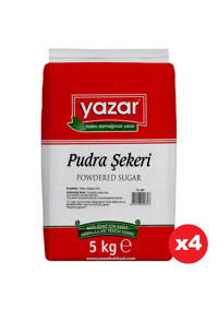 Yazar Pudra Şekeri 4x5 kg