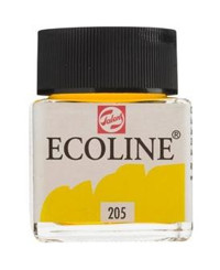 Royal Talens Ecoline 205 Tüp Sulu Boya Lemon Yellow