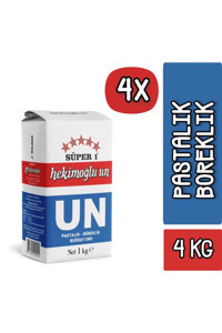 Hekimoğlu Pastalık Böreklik Buğday Unu 4x1 kg