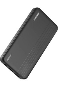 Momax IP77D IPOWER PD 10000 mAh Hızlı Şarj USB Type A-Type C Çoklu Bağlantı Powerbank Siyah