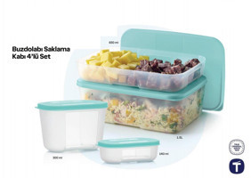 Tupperware Melek 8'li Plastik Saklama Kabı