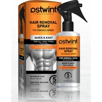 Ostwint Professional Normal Ciltler İçin Tüm Vücut Genital Bölge Erkek Tüy Dökücü Sprey 150 ml