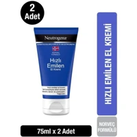 Neutrogena Norveç Formulü Gliserinli Tüm Ciltler Organik Vegan Parfümsüz El Kremi 2×75 ml