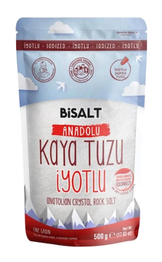 Bisalt Anadolu İyotlu Toz Kaya Tuzu Paket 6 kg