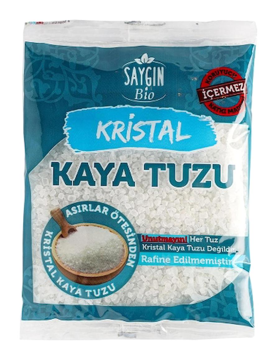 Saygın Öğütme İyotsuz Kristal Kaya Tuzu Paket 3 kg