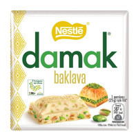 Nestle Damak Kare Antep Fıstıklı Baklavalı Beyaz Çikolata 60 gr 12 Adet