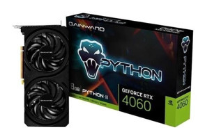 Gainward RTX 4060 Python II 8 GB GDDR6 PCI-Express 4.0 DirectX 12 Ultimate 2 Fanlı 128 Bit Nvidia Ekran Kartı