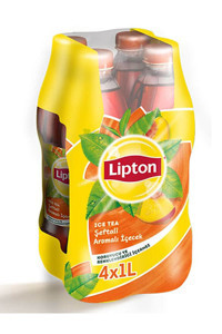 Lipton Ice Tea Şeftalili Soğuk Çay 4x1 lt