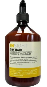 Insight Dry Hair Nourishing Yulaf Özü Silikonsuz Sülfatsız Etki Tuzsuz Boyalı Saçlar Tüm Saçlar İçin Unisex Saç Kremi 400 ml