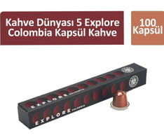 Kahve Dünyası 5 Explore Colombia 100'lü Kapsül Kahve