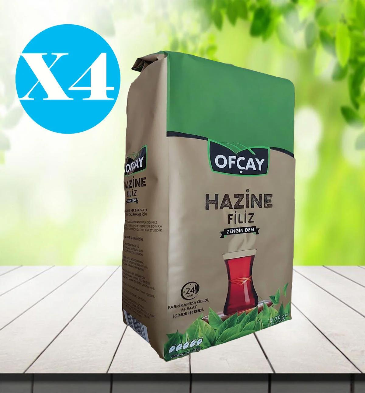 Ofçay Hazine Filiz Çay 4x1 kg