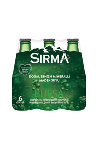 Sırma Doğal Maden Suyu 6'lı 200 ml