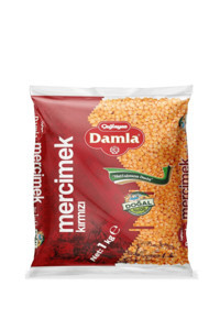 Damla Kırmızı Mercimek 1 kg