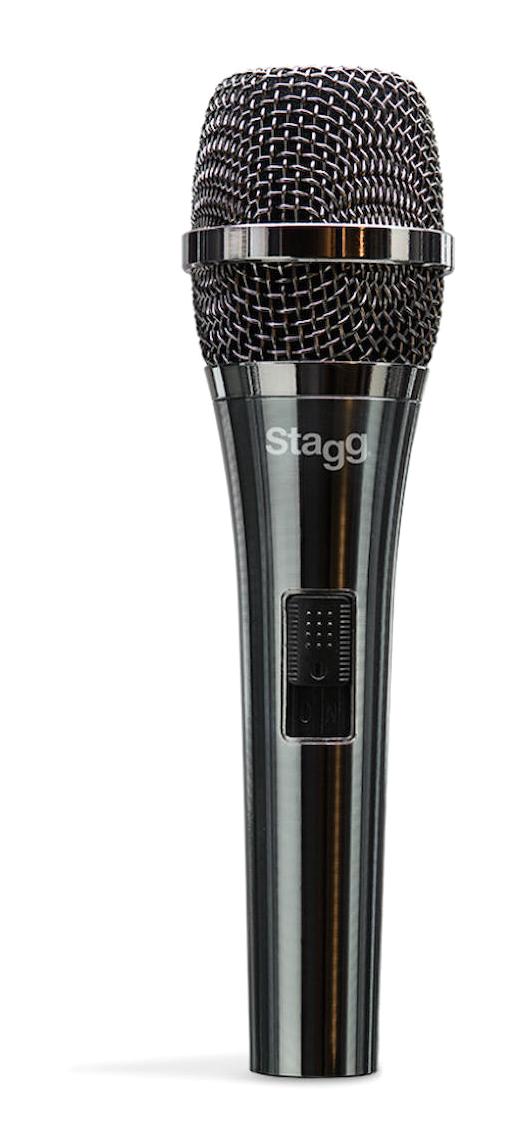 Stagg SCM200 Dinamik XLR Kablosuz Siyah El Mikrofon