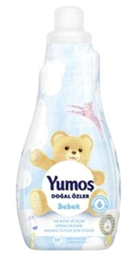 Yumoş Extra Saf Beyaz Bebek Konsantre 240 Yıkama Yumuşatıcı 4x1200 ml