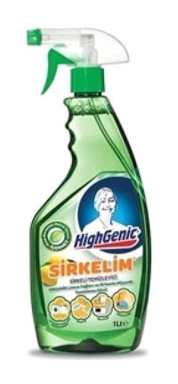 Highgenic Sirkelim Sprey Mutfak Banyo Temizliyici 1 lt