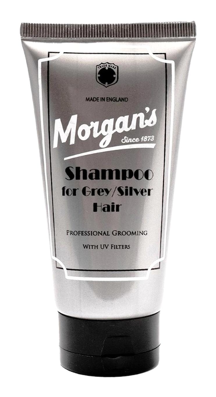 Morgan's Pomade Pomade Grey Silver Düz Saçlar İçin Kremsiz Şampuan Unisex Şampuanı