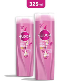 Elidor Superblend Canlandırıcı Düz Saçlar İçin Makademia Yağı Kremsiz Şampuan Unisex Şampuanı 2x325 ml