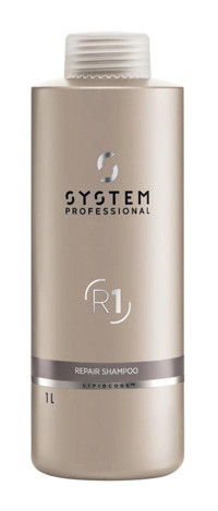 Wella System Professional Repair R1 Düz Saçlar İçin Kremsiz Şampuan Unisex Şampuanı 1000 ml